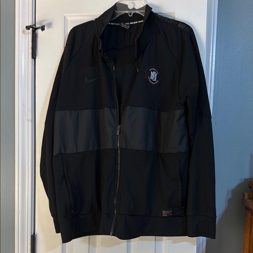 1994 Nike Football Club zip Up Futball Jacket Size xxl Sem Risco Não Há Vitória